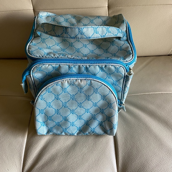Lauren Ralph Lauren Handbags - Ralph Lauren Travel Makeup Cosmetic Bag 3 PC set